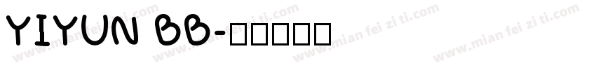 YIYUN BB字体转换